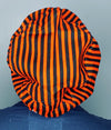 Black and Orange Stripes Euro