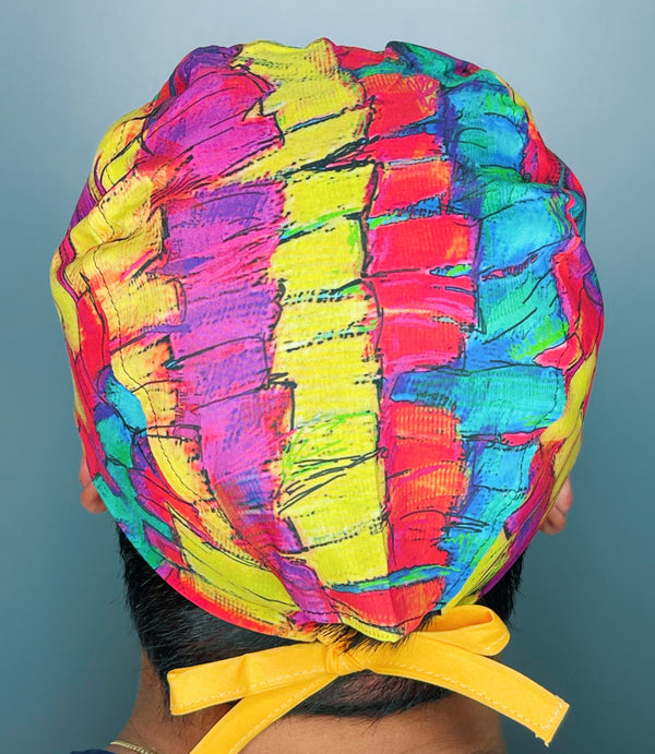 Fun Colorful Piñata Unisex Food Scrub Cap