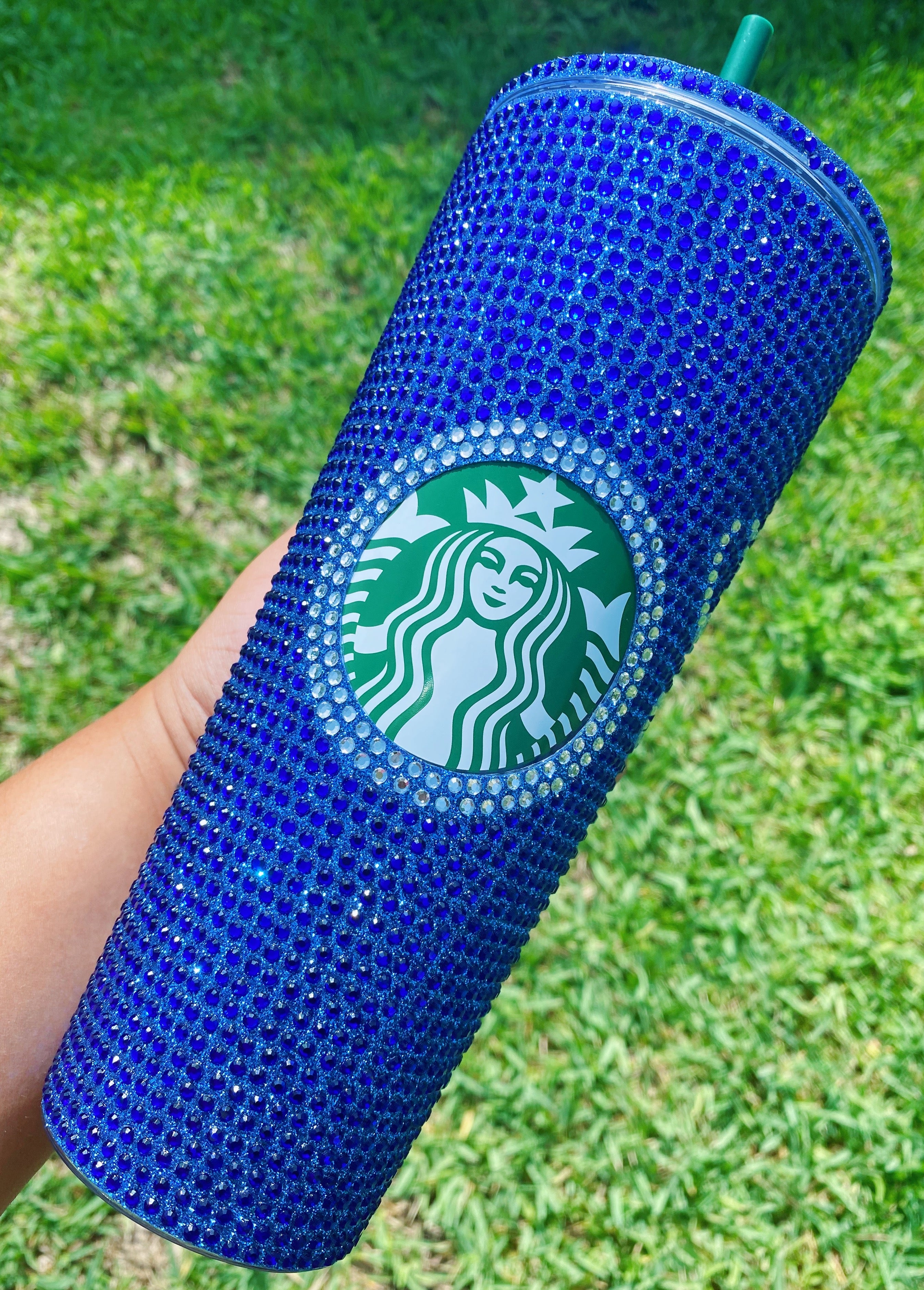 Nurse Glitter Rhinestone 24oz Starbucks Acrylic Tumbler