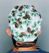 Glitter Acorns Winter Christmas Unisex Holiday Scrub Cap