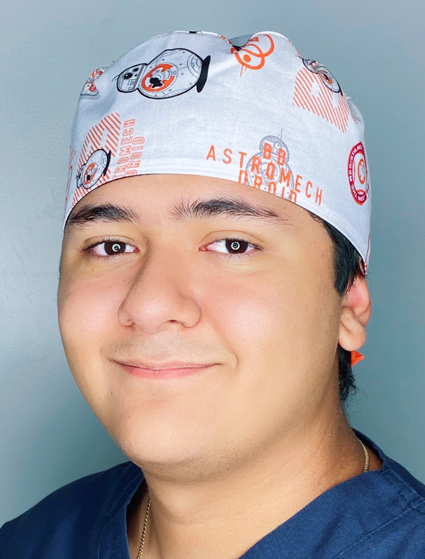 A Galaxy Far Far Away BB Astromech Droid Famous TV Show Series Unisex Geek Scrub Cap