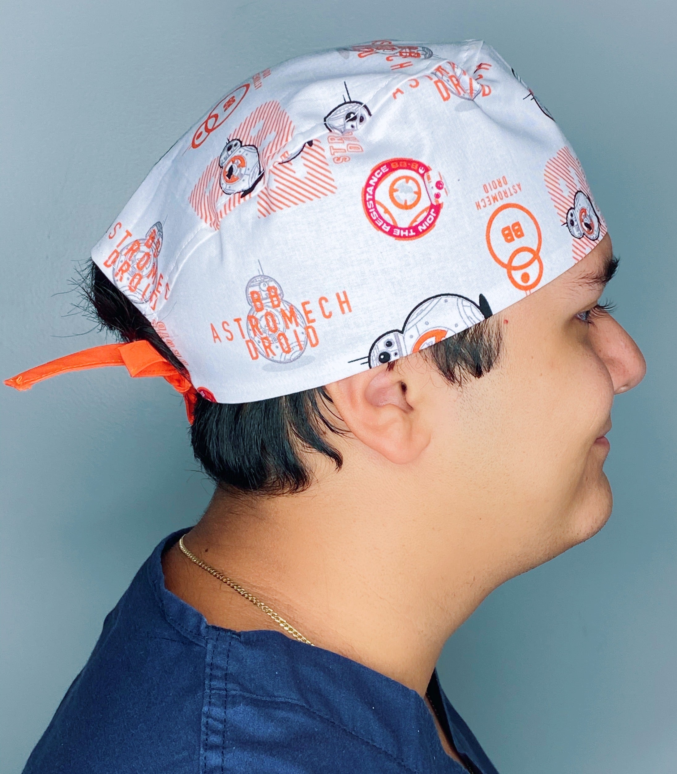 A Galaxy Far Far Away BB Astromech Droid Famous TV Show Series Unisex Geek Scrub Cap