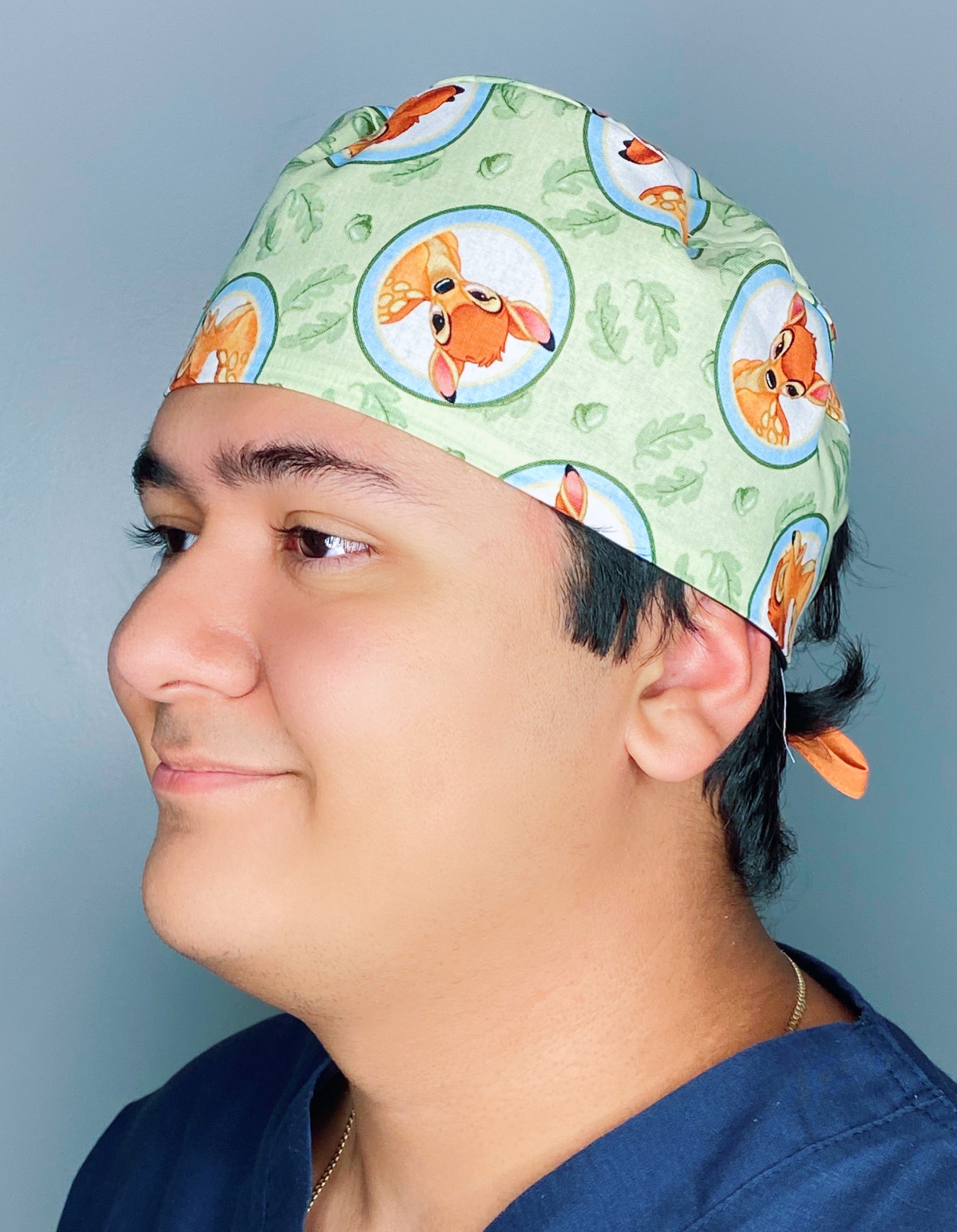 Bambi Famous Movie Character Unisex Geek Scrub Cap