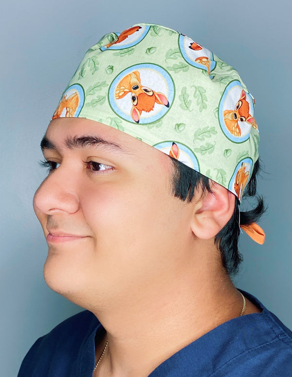 Bambi Famous Movie Character Unisex Geek Scrub Cap