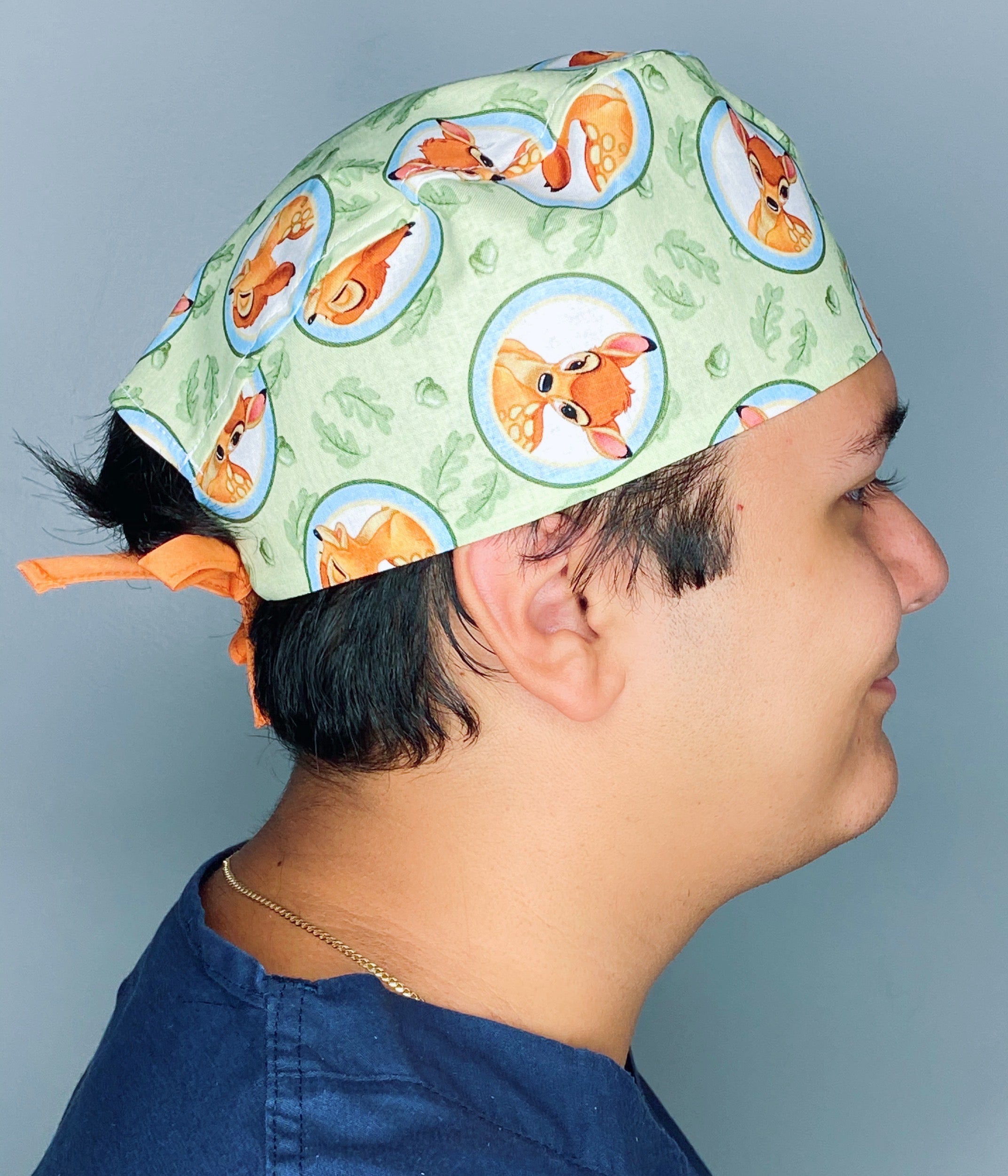 Bambi Famous Movie Character Unisex Geek Scrub Cap