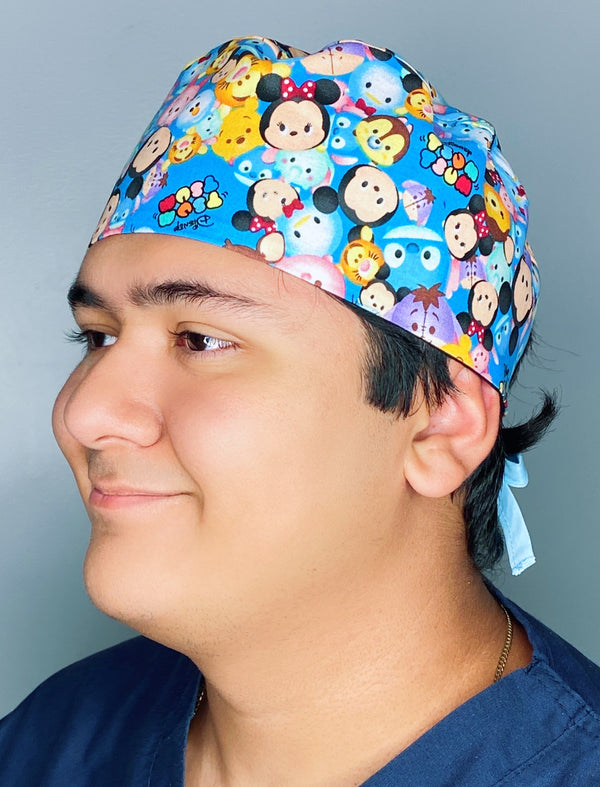 Famous Children's Movie Characters Unisex Geek Scrub Cap