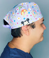 Famous Children's Movie Characters Unisex Geek Scrub Cap