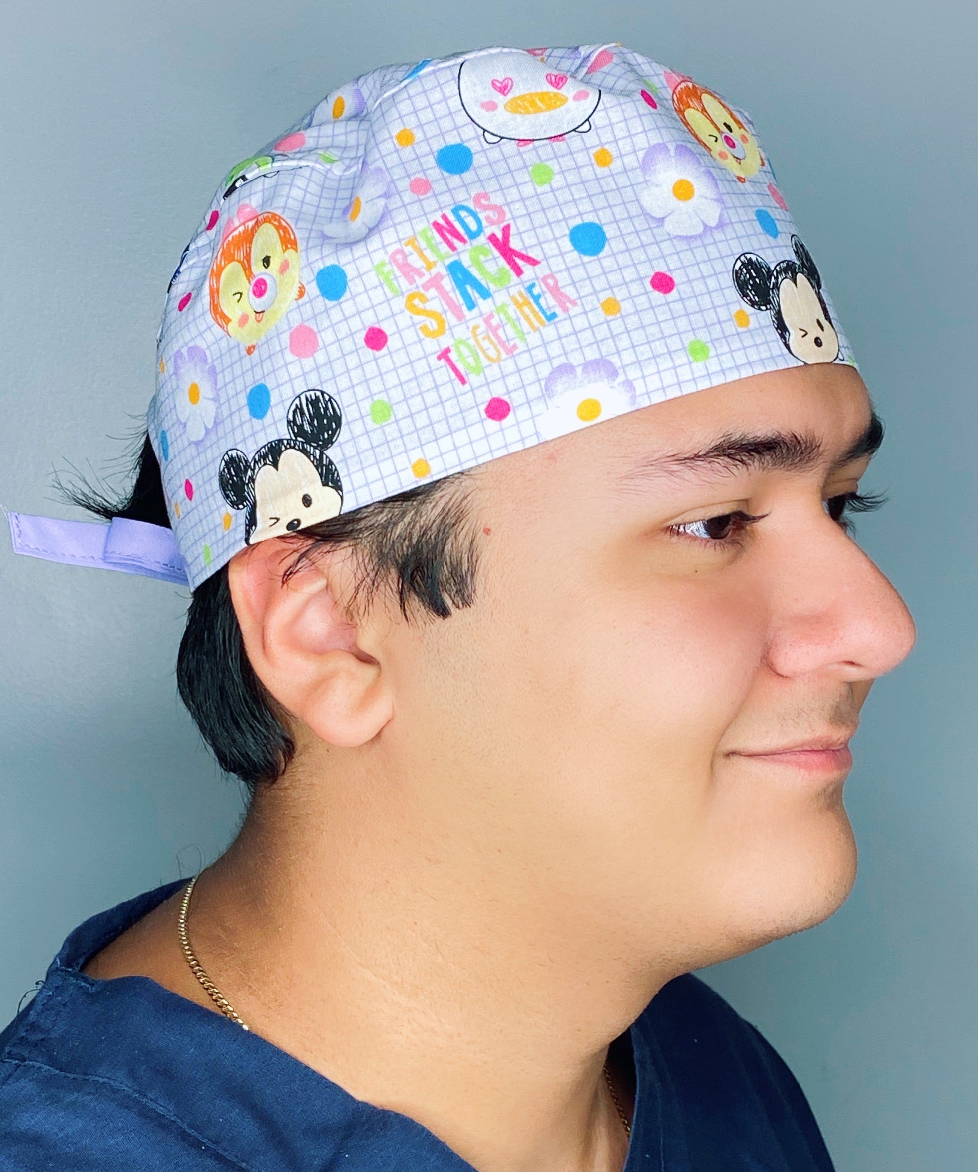 Famous Children's Movie Characters Unisex Geek Scrub Cap