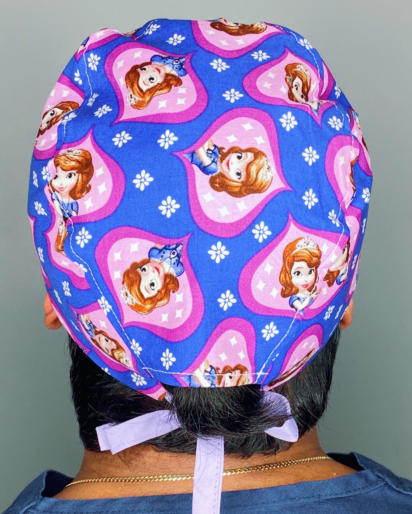 Sofia the First Famous Movie Character Unisex Geek Scrub Cap