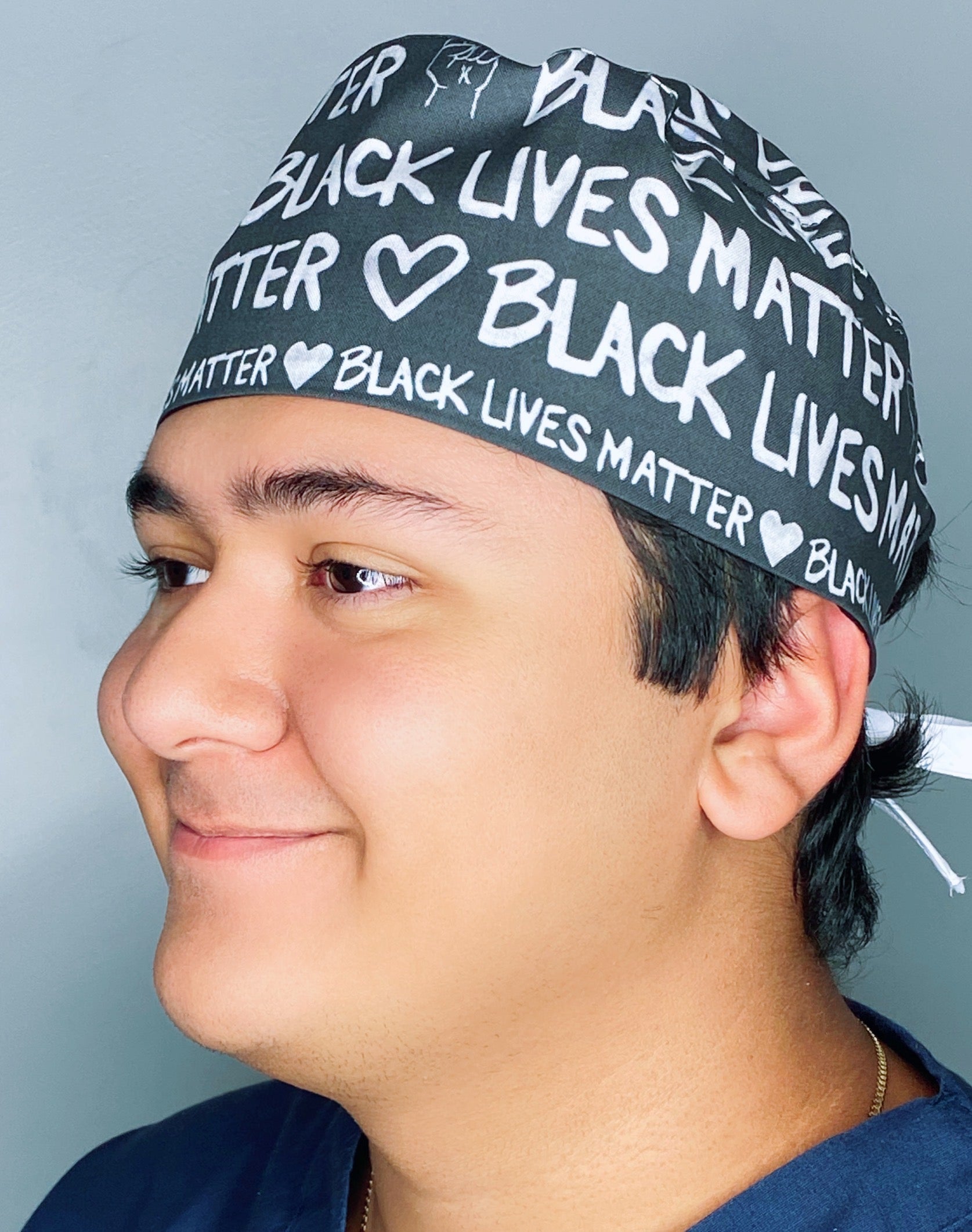 Black Lives Matter BLM Awareness Unisex Awareness Scrub Cap