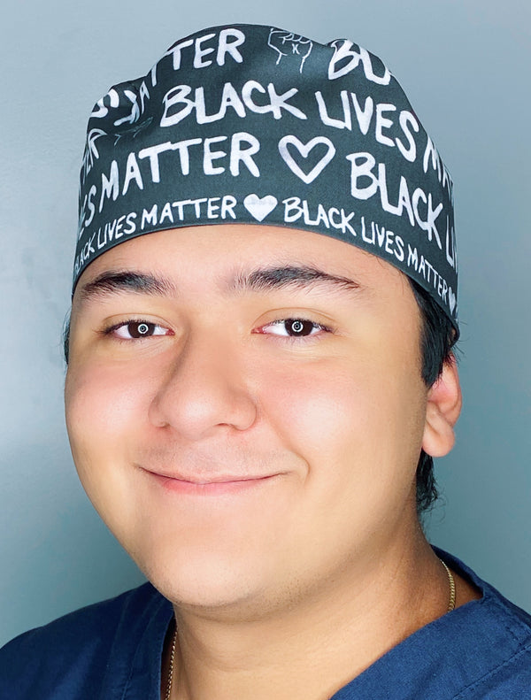 Black Lives Matter BLM Awareness Unisex Awareness Scrub Cap