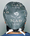 We're All Mad Here Famous Movie Unisex Geek Scrub Cap