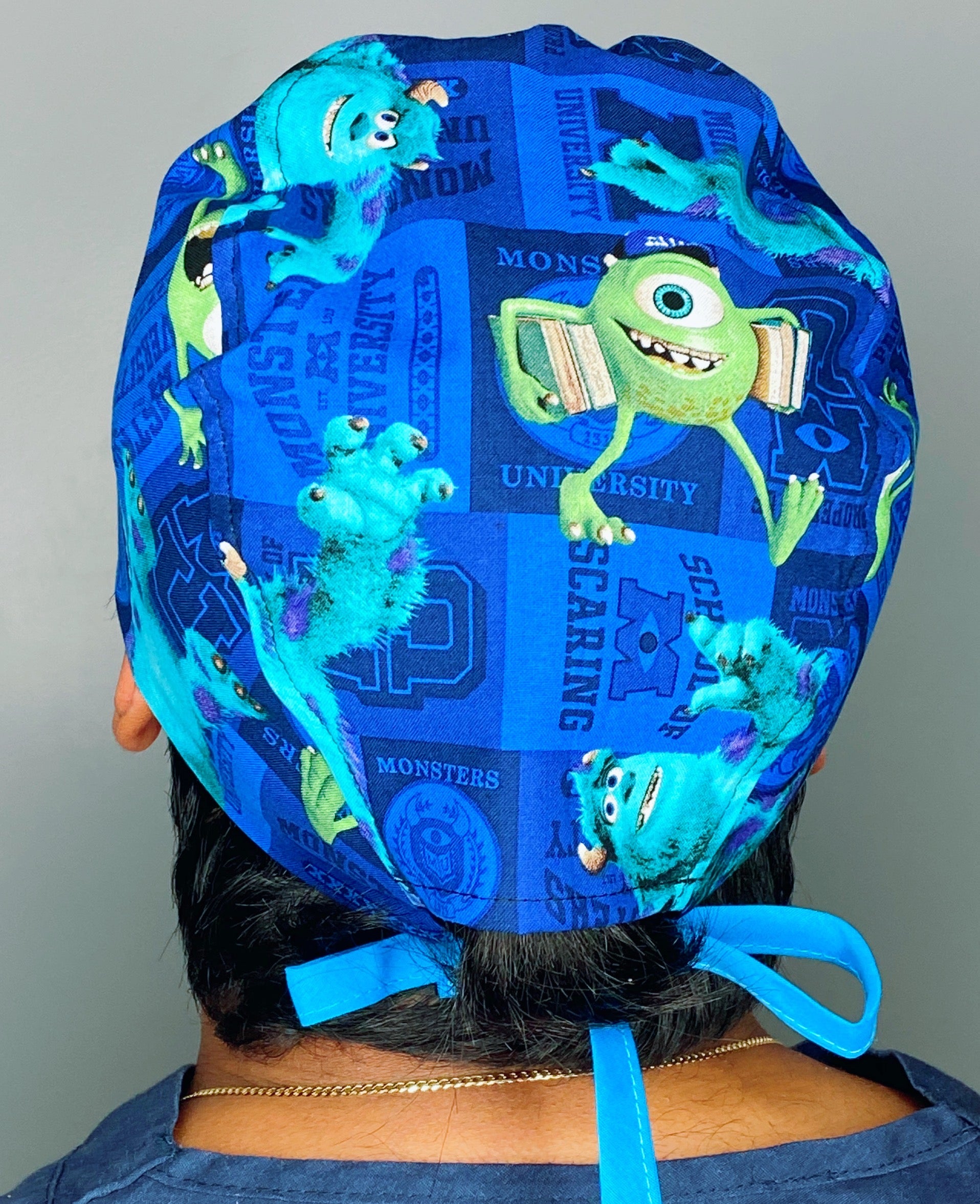 Monsters Famous Movie Character Unisex Geek Scrub Cap