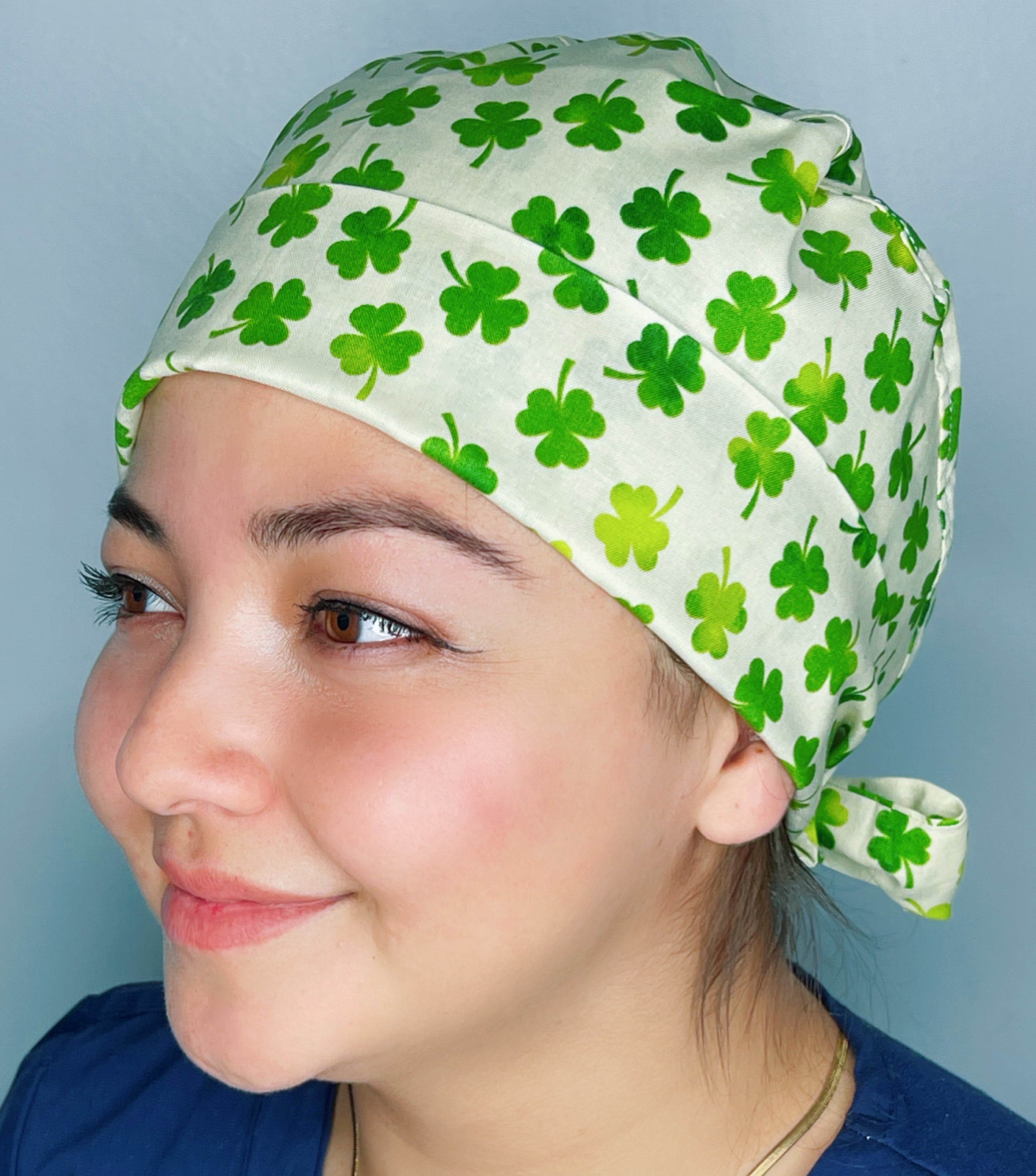 Ombre Clover Leaves St. Patrick's Day Holiday Themed Pixie