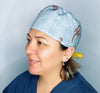 Monkeys Climbing Unisex Animal Scrub Cap