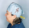 Monkeys Climbing Unisex Animal Scrub Cap