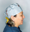 Monkeys Climbing Unisex Animal Scrub Cap