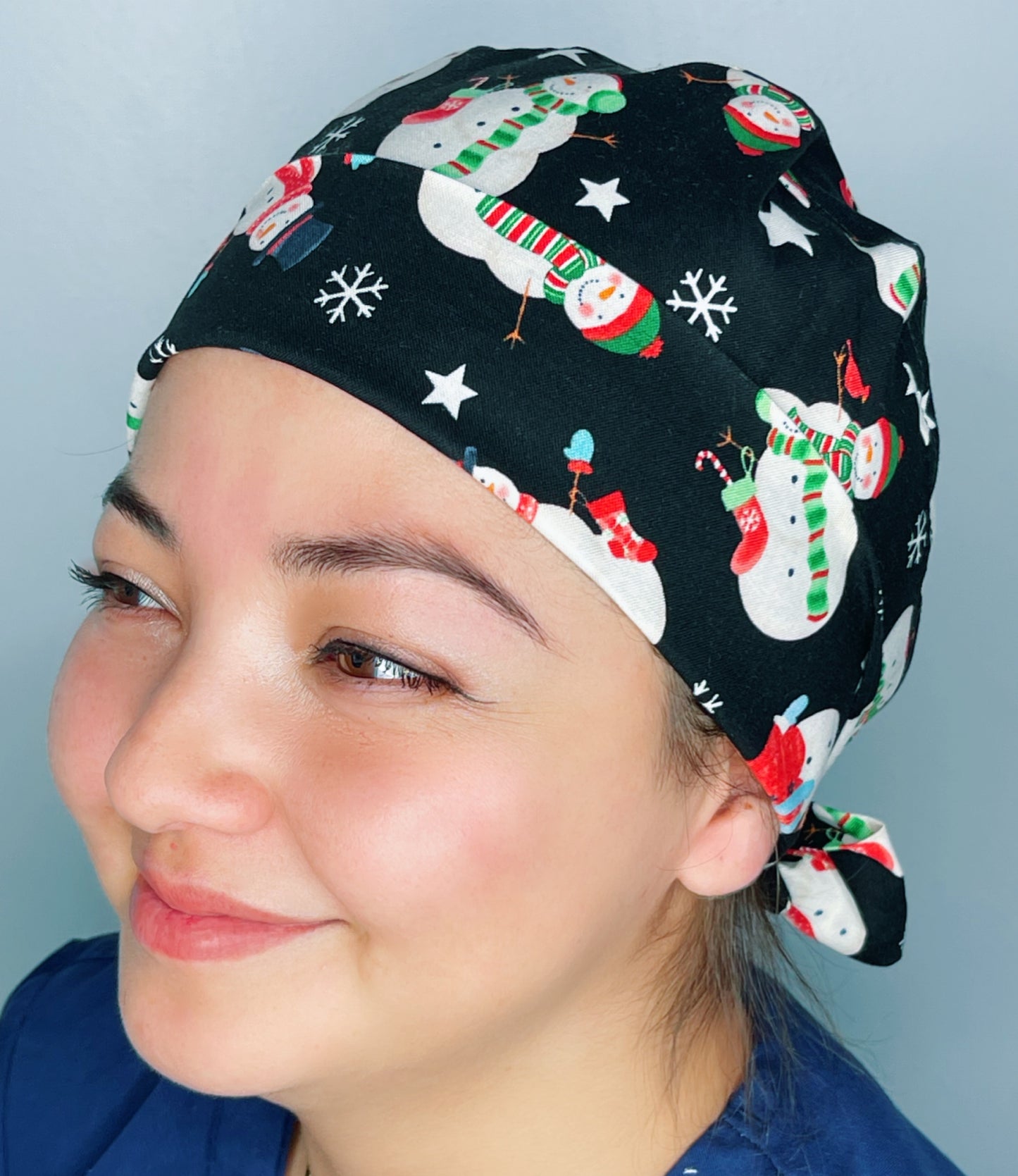 Snowman & Snowflakes Winter/Christmas Holiday Themed Pixie