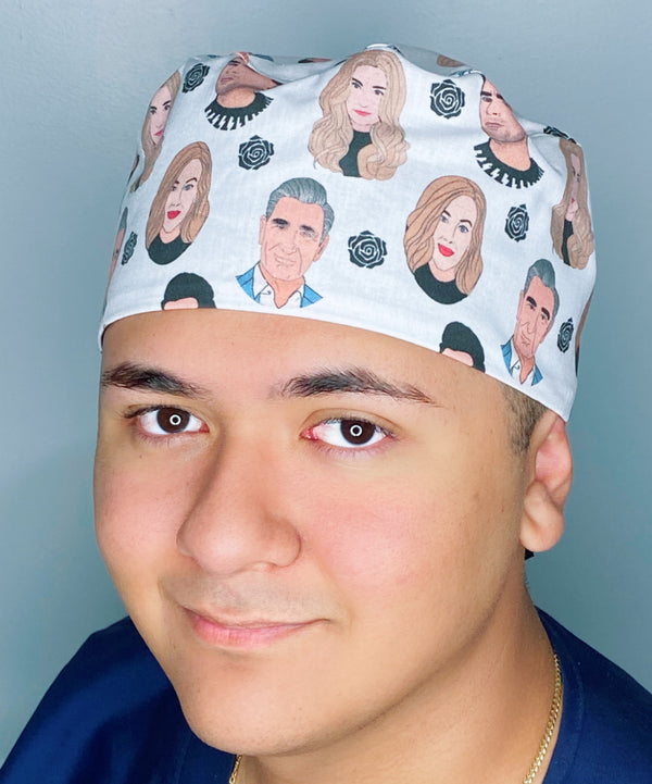 The Rose's Schitts Creek Famous TV Shows Unisex Geek Scrub Cap