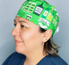 Luck of the Irish St. Patrick's Day Unisex Holiday Scrub Cap