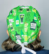Luck of the Irish St. Patrick's Day Unisex Holiday Scrub Cap
