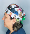 Earth's Mightiest Heroes Unisex Geek Scrub Cap