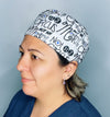 Not My Circus Monkeys Unisex Animal Scrub Cap
