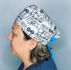 Not My Circus Monkeys Unisex Animal Scrub Cap