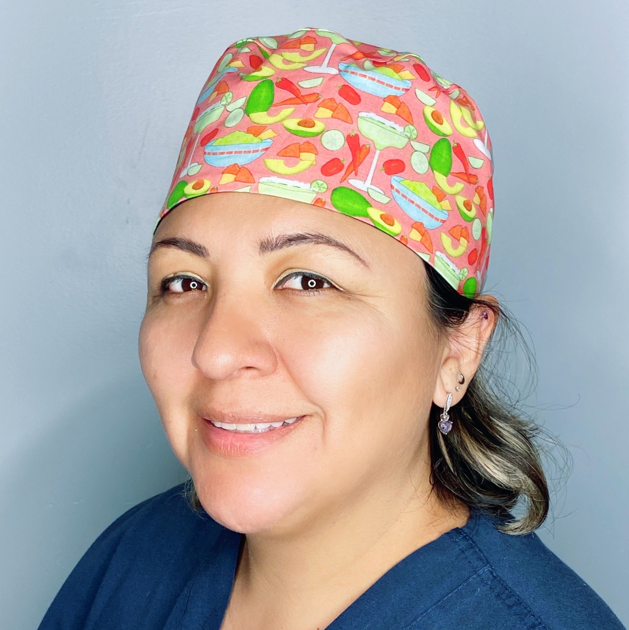 Margaritas & Guacamole Cinco de Mayo Unisex Holiday Scrub Cap
