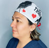 Hang In There Monkeys Unisex Animal Scrub Cap