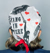 Hang In There Monkeys Unisex Animal Scrub Cap