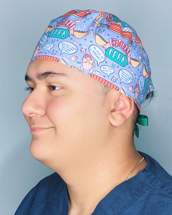 FRIENDS TV Series Famous Sayings Lavender Unisex Geek Scrub Cap