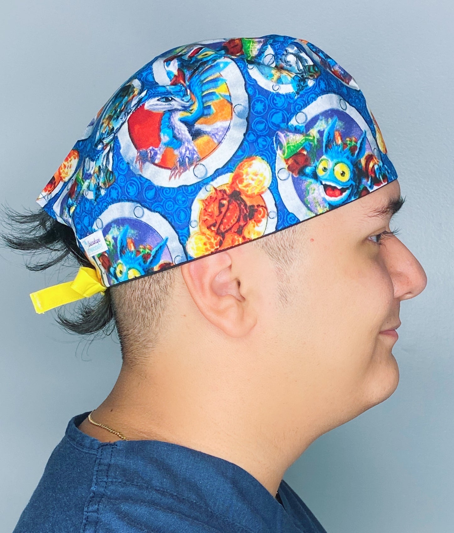 Popular Kid's Video Game Skylanders Unisex Geek Scrub Cap