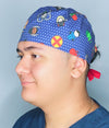 Earth's Mightiest Heroes Unisex Geek Scrub Cap