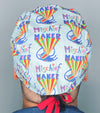 Mischief Maker Colorful Unisex Geek Scrub Cap