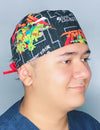TMNT Famous TV Show Series Unisex Geek Scrub Cap