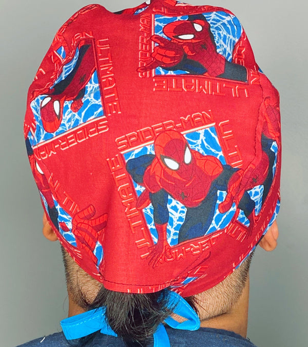 Spiderman Peter Parker Mightiest Heroes Unisex Geek Scrub Cap