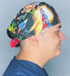 VR Troopers Famous Cartoon TV Show Series Unisex Geek Scrub Cap