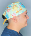 Cute Plush Bears Unisex Geek Scrub Cap