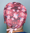 Flying Pigs Kaleidoscope Unisex Animal Scrub Cap