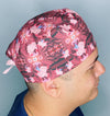 Flying Pigs Kaleidoscope Unisex Animal Scrub Cap