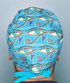 Eye of Horus Design Unisex Cute Scrub Cap