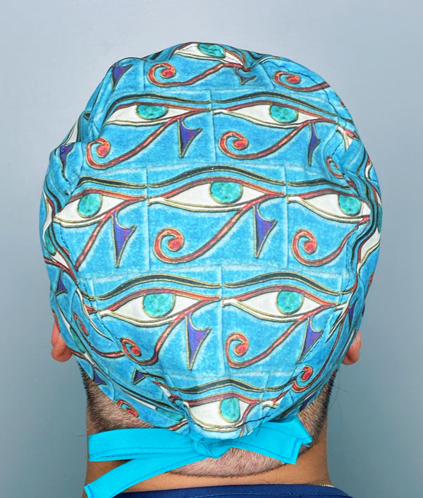 Eye of Horus Design Unisex Cute Scrub Cap