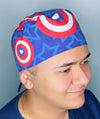 Steve Rogers Earth's Mightiest Heroes Unisex Geek Scrub Cap