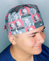 An Odd Couple Wanda Maximoff The Vision Earth's Mightiest Heroes Unisex Geek Scrub Cap