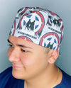 Bucky Barnes & Sam Wilson Earth's Mightiest Heroes Unisex Geek Scrub Cap