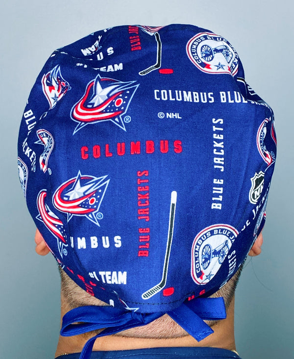 Columbus Hockey Team Unisex Sport Scrub Cap
