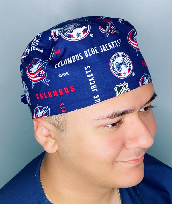 Columbus Hockey Team Unisex Sport Scrub Cap