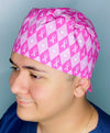 Breast Cancer Awareness Ribbons & Hearts Unisex Awareness Scrub Cap