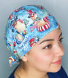 Snowman Sledding Glitter Winter/Christmas Holiday Themed Pixie